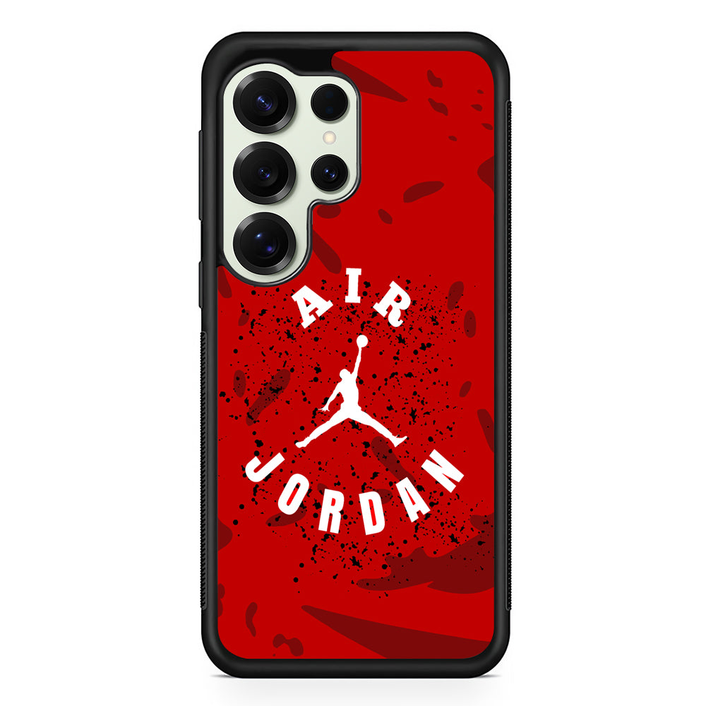 Air Jordan Waving Shapes Samsung Galaxy S25 Ultra Case | Durable Rubber Case for Samsung Galaxy S25 Ultra