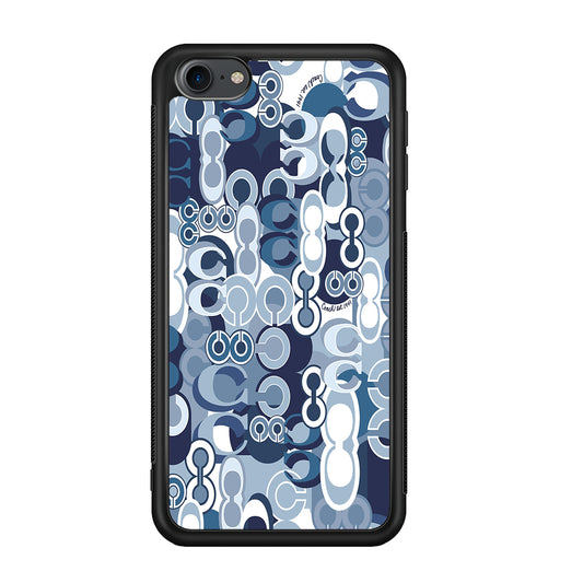 Coach Blue iPod Touch 6 Case | Slim Rubber Case for iPod Touch 6