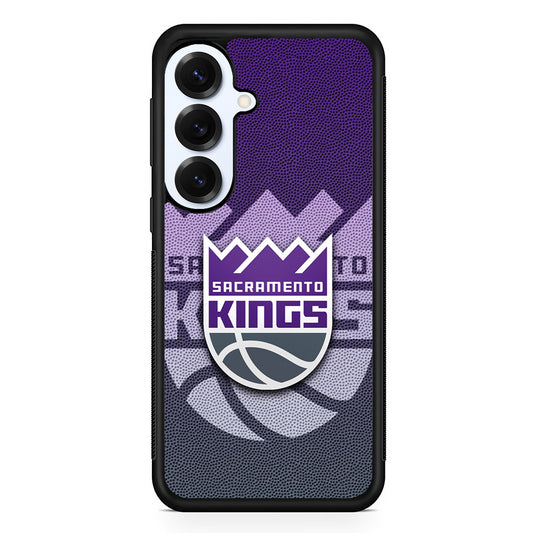 Sacramento Kings Pattern Samsung Galaxy S25 Plus Case | Slim Rubber Cover for Samsung Galaxy S25 Plus