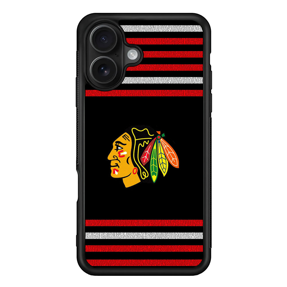 Chicago Blackhawks Logo iPhone 16 Case - Oxvistore