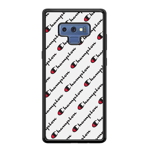 Champion Ebon-Ashgray Samsung Galaxy Note 9 Case | Slim Rubber Case for Samsung Galaxy Note 9