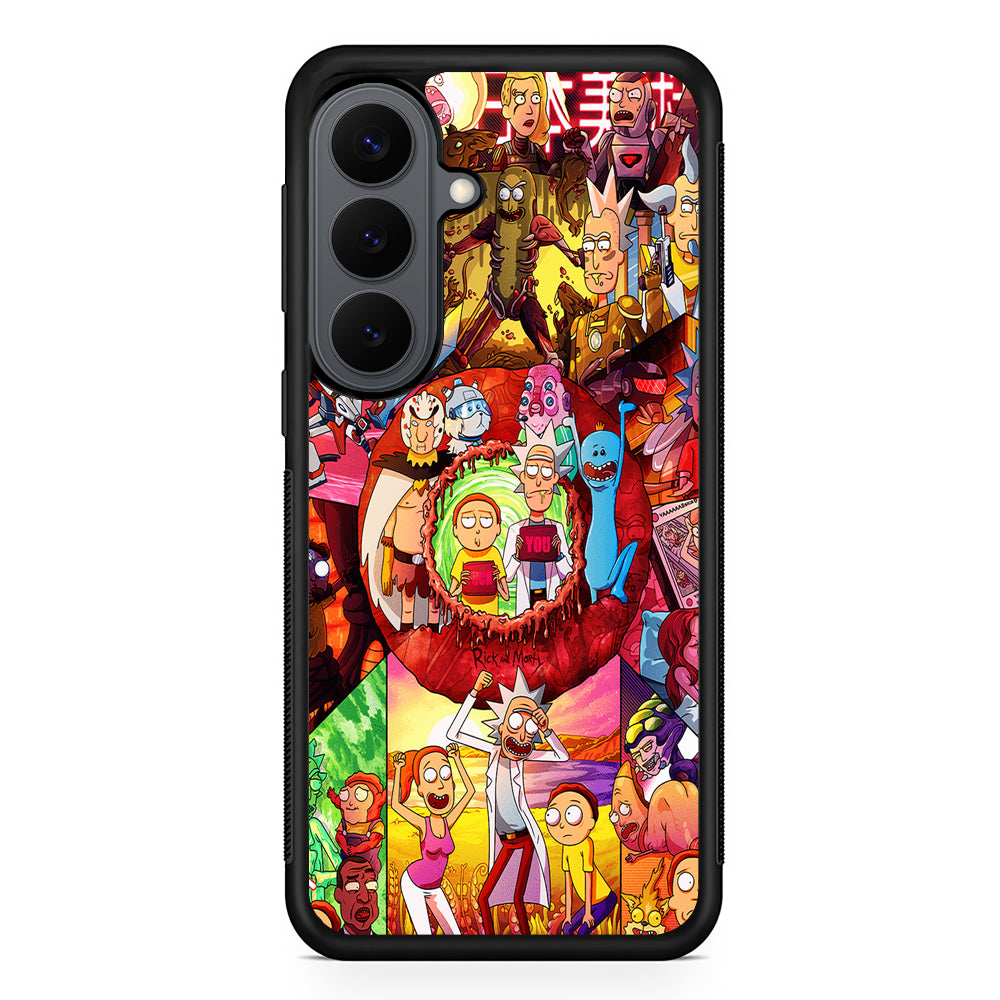 Rick and Morty Best Scene Samsung Galaxy S26 Plus Case | Slim Rubber Case for Samsung Galaxy S26 Plus