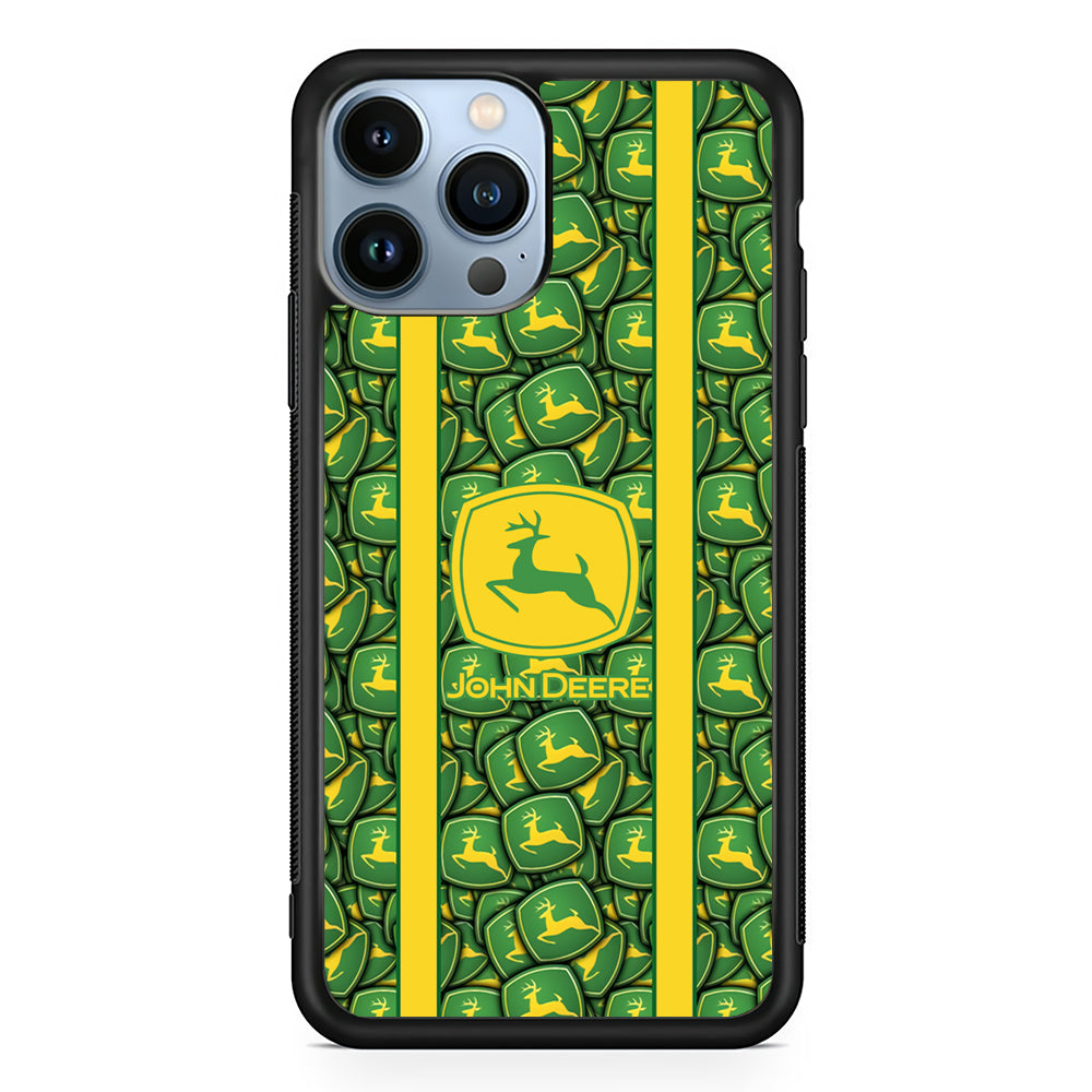 John Deere Emblem Dump 2D Rubber Phone Case | Durable Phone Case