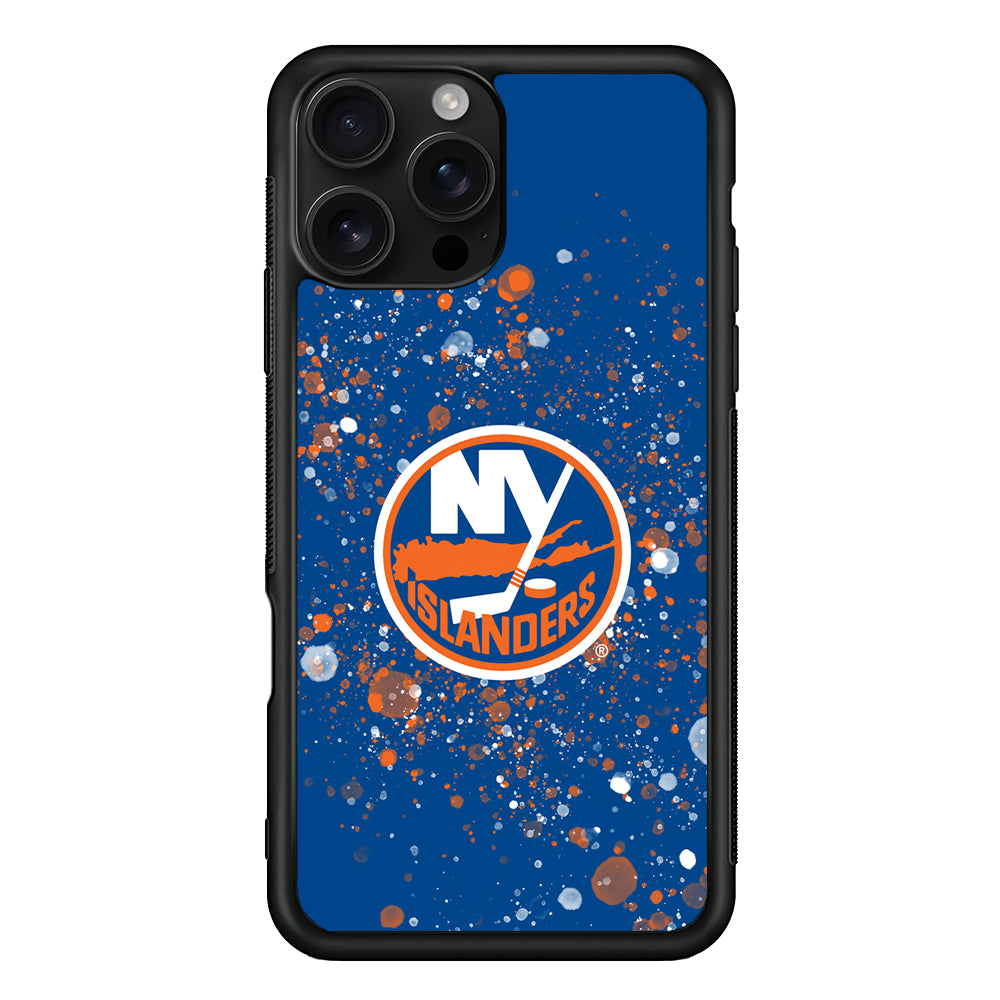 New York Islanders Art iPhone 16 Pro Case | Durable Protective Case for iPhone 16 Pro
