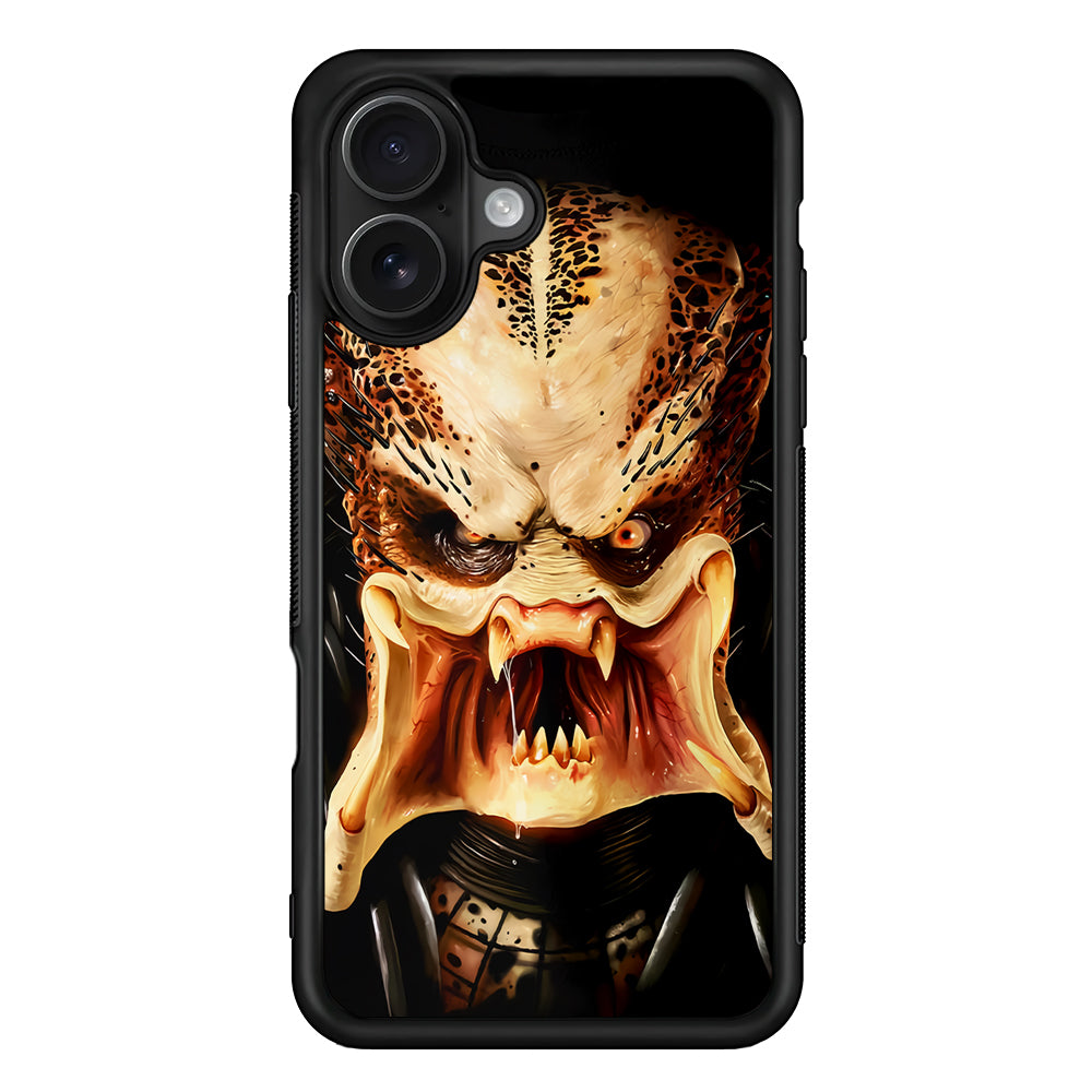 Predator Alien Face iPhone 16 Case - Oxvistore