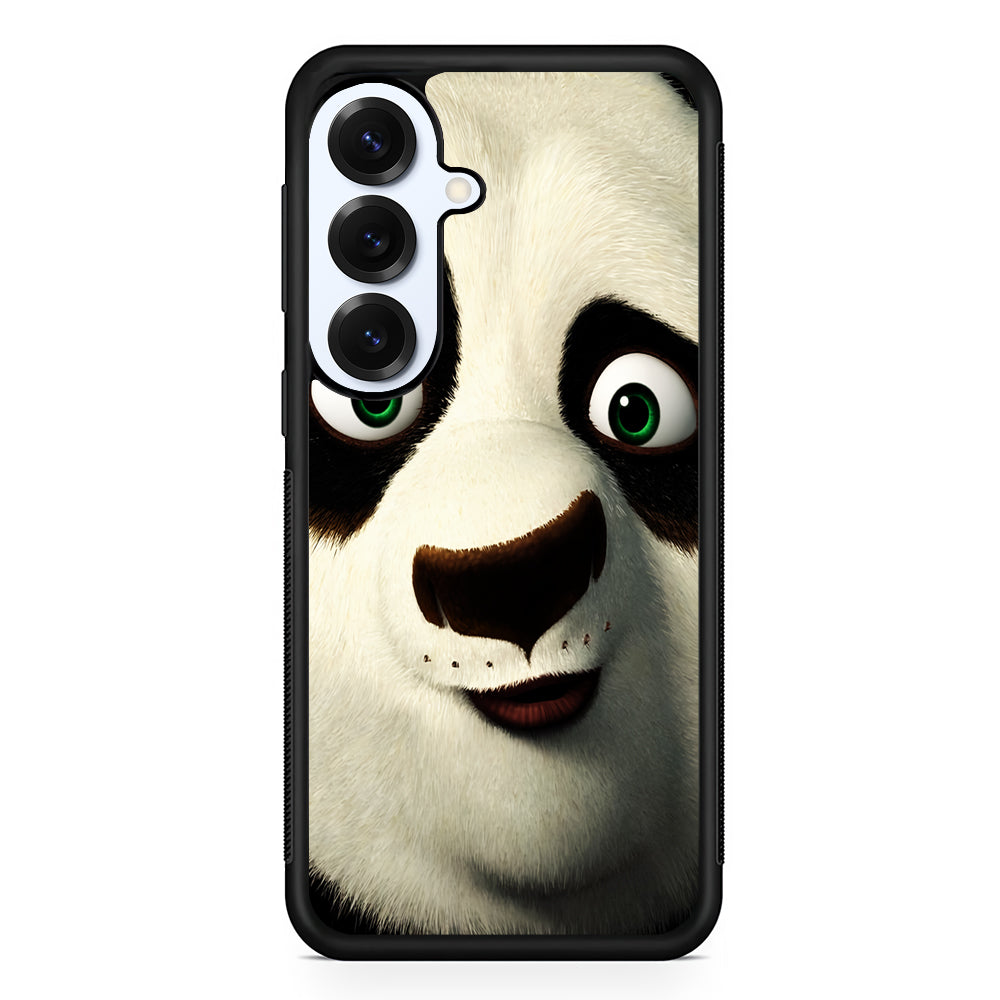 Kung Fu Panda Closeup Samsung Galaxy S25 Plus Case | Slim Rubber Cover for Samsung Galaxy S25 Plus