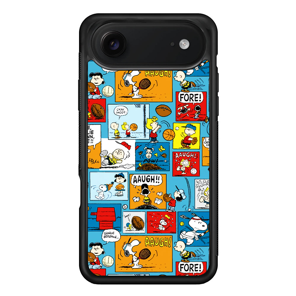 Snoopy Sport Comic iPhone 17 Air Case | Protective Case for iPhone 17 Air