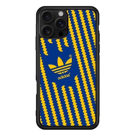 Adidas Choppy Line iPhone 16 Pro Case - Stylish Protective Cover for iPhone 16 Pro