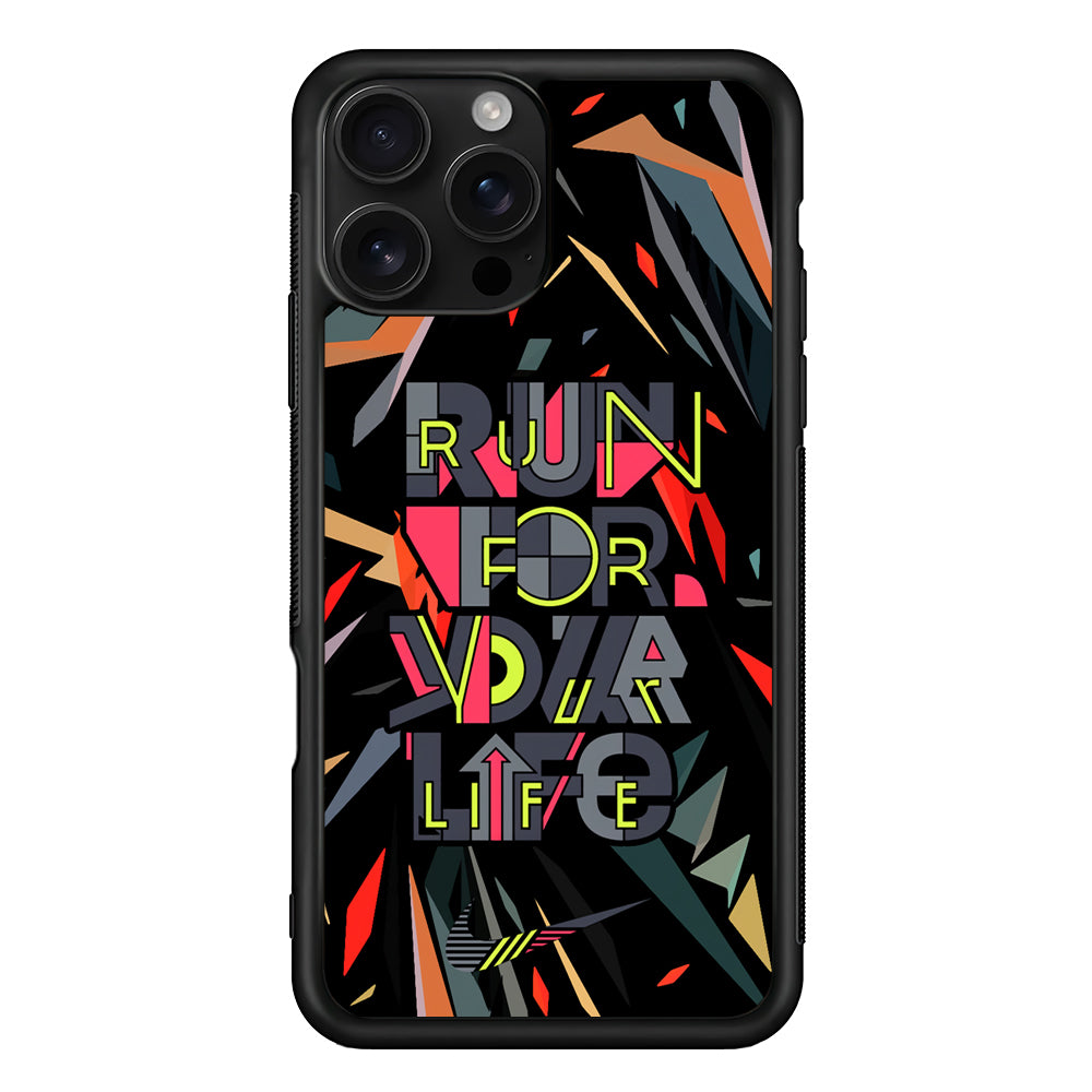 Nike Run for Life iPhone 16 Pro Case - Stylish Protective Cover for iPhone 16 Pro