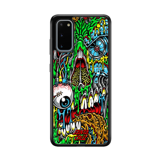 Santa Cruz Cyber Zombie Samsung Galaxy S20 Case | Slim Rubber Case for Samsung Galaxy S20