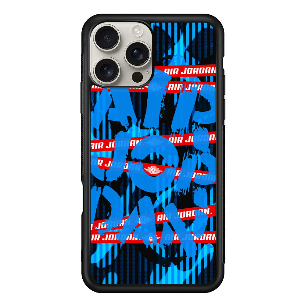 Air Jordan Line Under Water iPhone 16 Pro Max Case | Durable Everyday Protective Cover