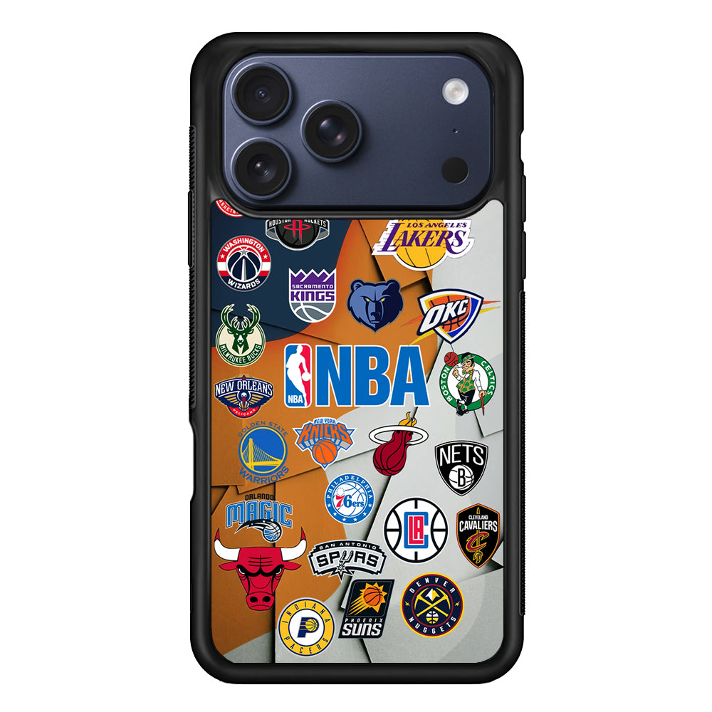 NBA Team iPhone 17 Pro Max Case | Slim Protective Cover for iPhone 17 Pro Max