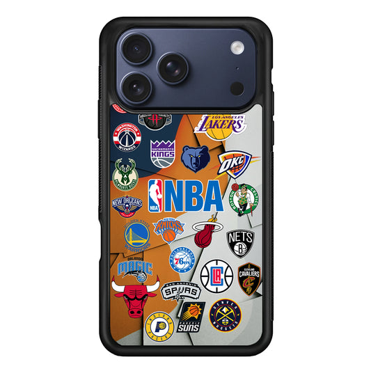 NBA Team iPhone 17 Pro Max Case | Slim Protective Cover for iPhone 17 Pro Max