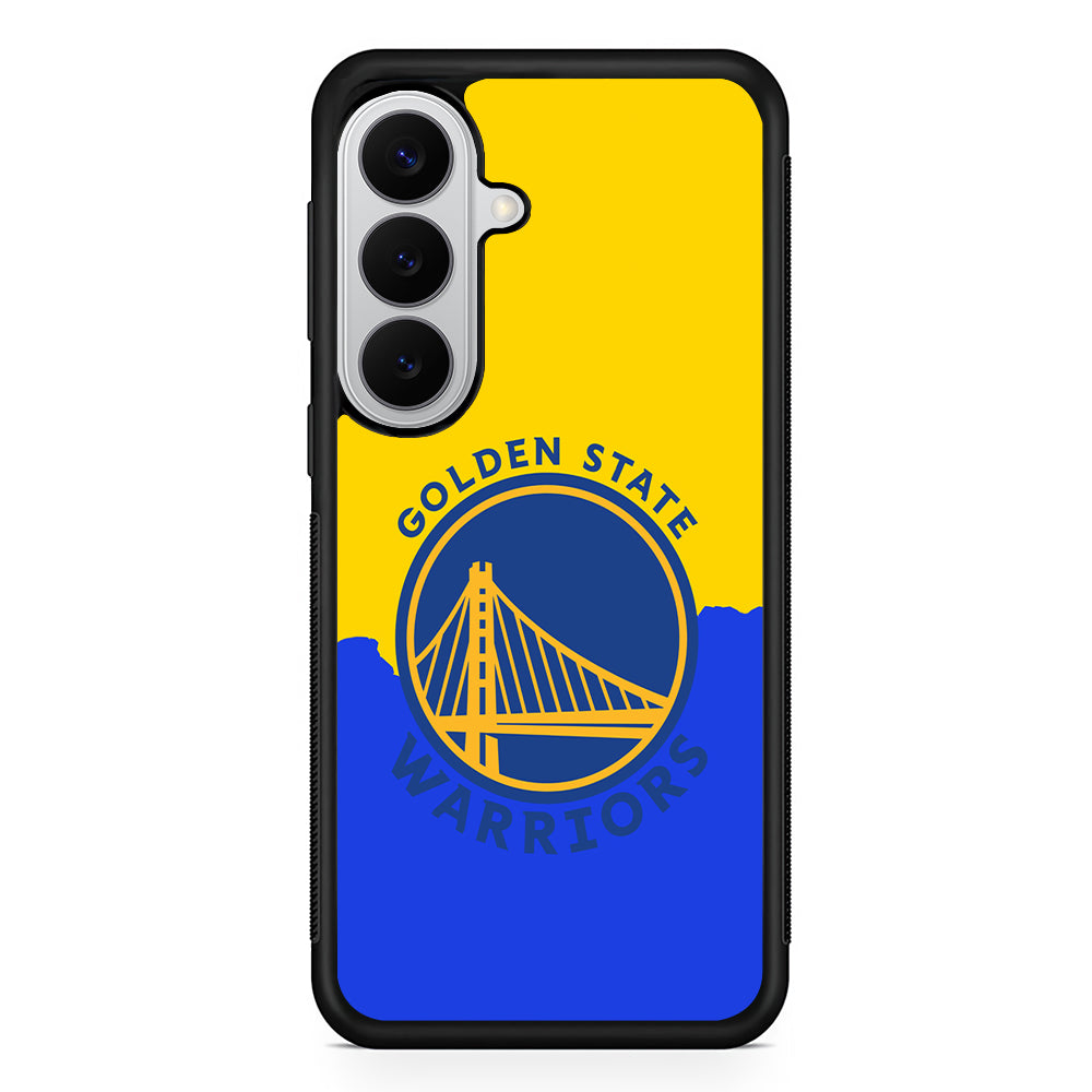 Golden State Warriors Logo Samsung Galaxy S26 Case | Protective Rubber Cover