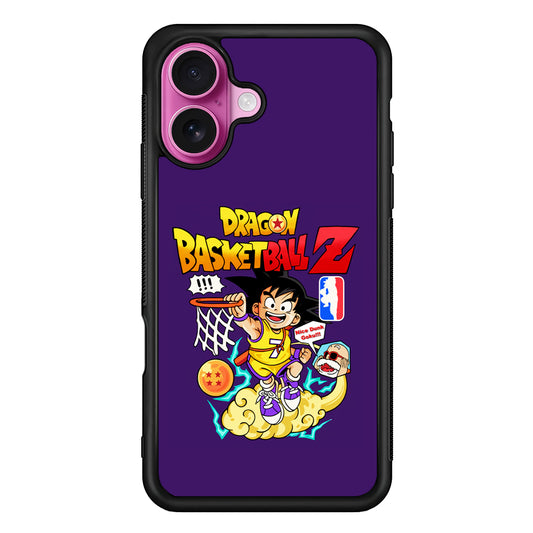 Dragon Ball Goku NBA iPhone 17 Case | Slim Protective Rubber Phone Cover