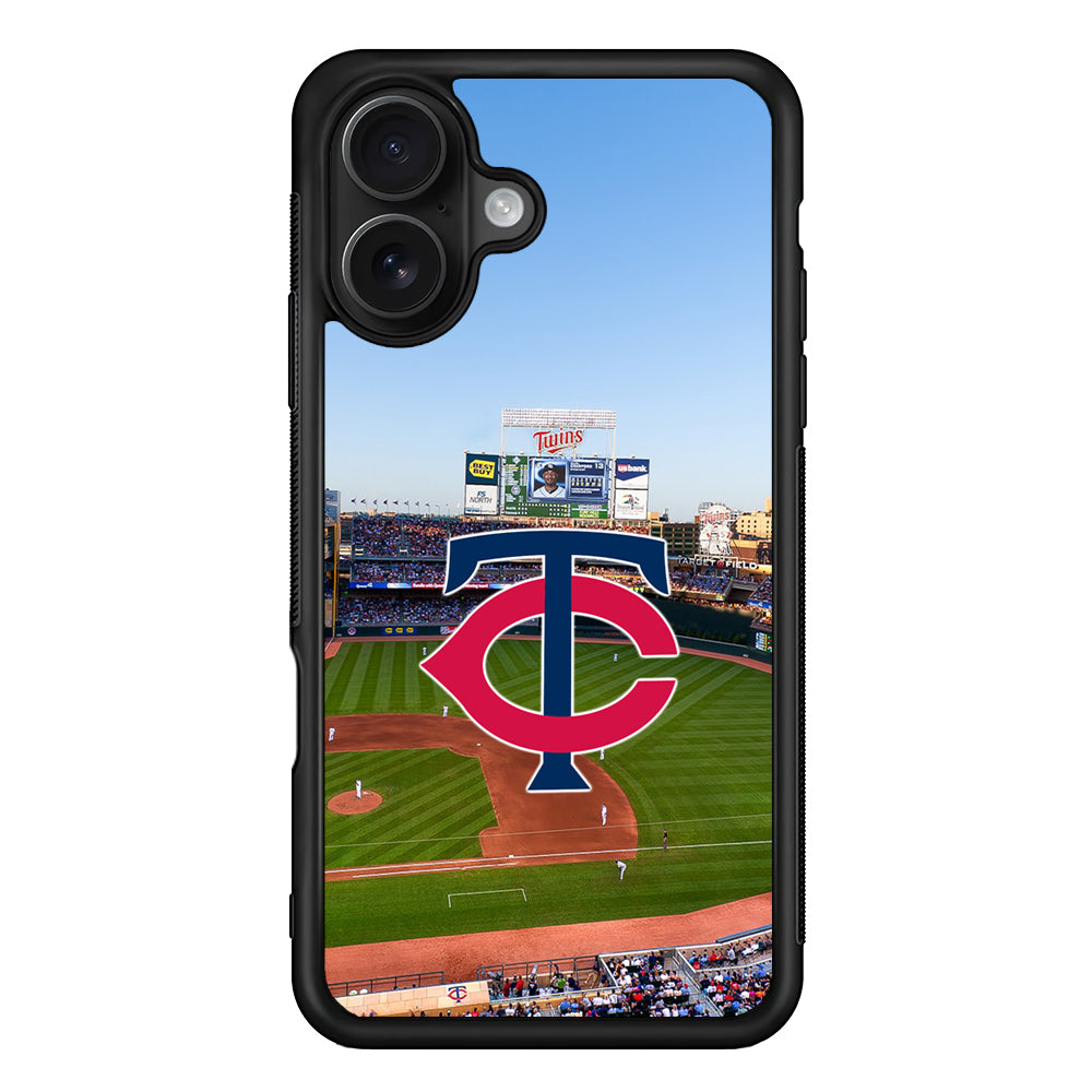 Minnesota Twins Stadium iPhone 16 Case - Oxvistore