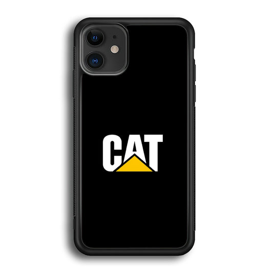 Caterpillar Heavy Equipment iPhone 12 Case | Slim Rubber Case for iPhone 12