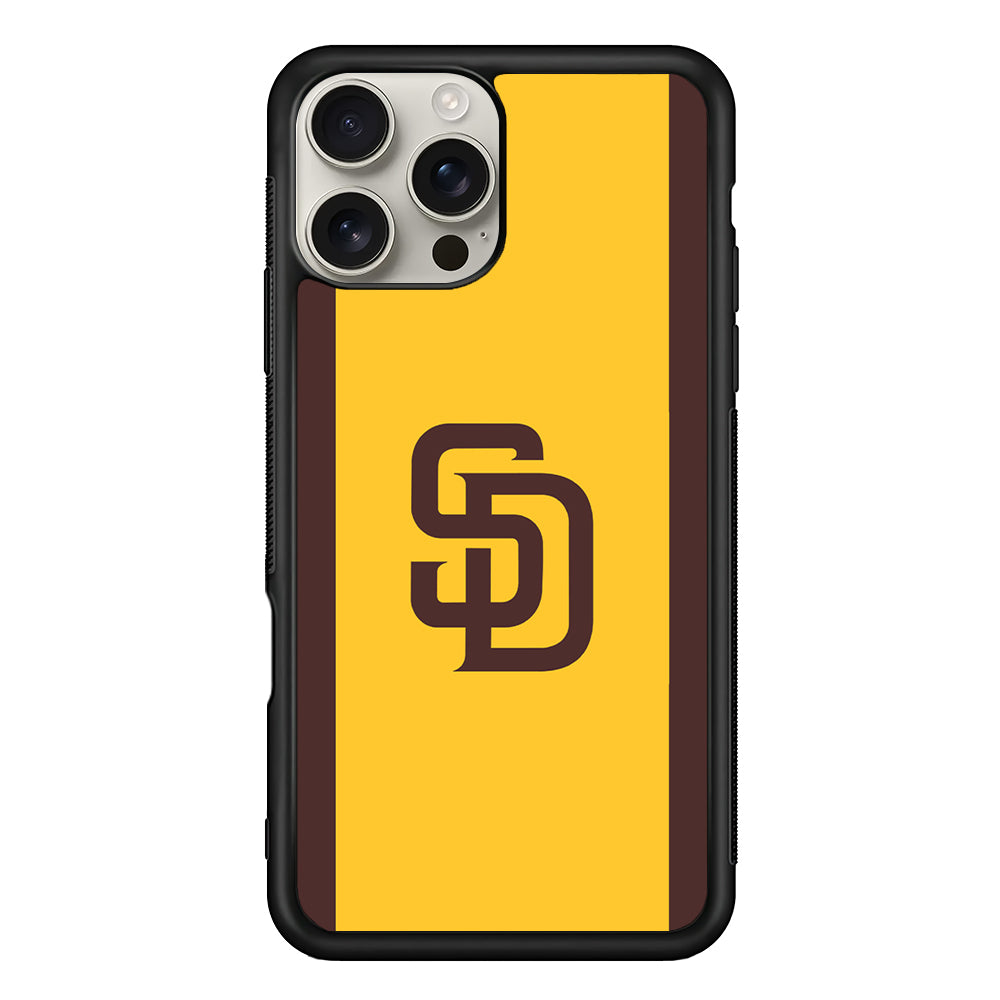 San Diego Padres Logo iPhone 16 Pro Max Case | Stylish Protective Case for iPhone 16 Pro Max