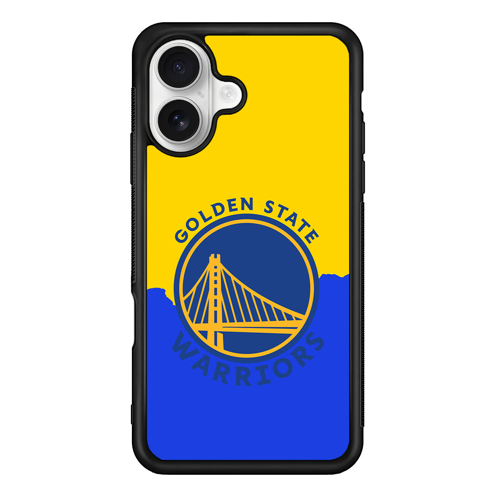 Golden State Warriors Logo iPhone 16 Plus Case | Durable Protective Rubber Cover