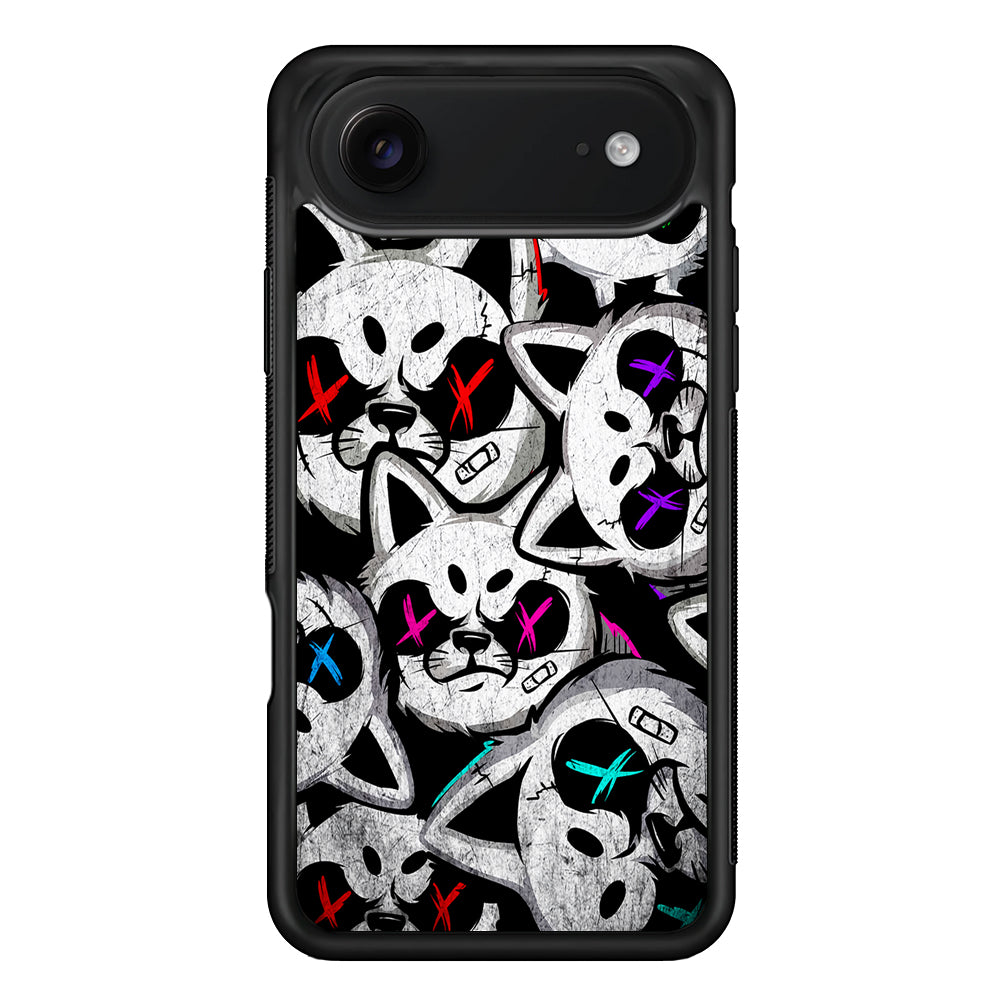 Bad Cat Heads iPhone 17 Air Case | Protective Case for iPhone 17 Air