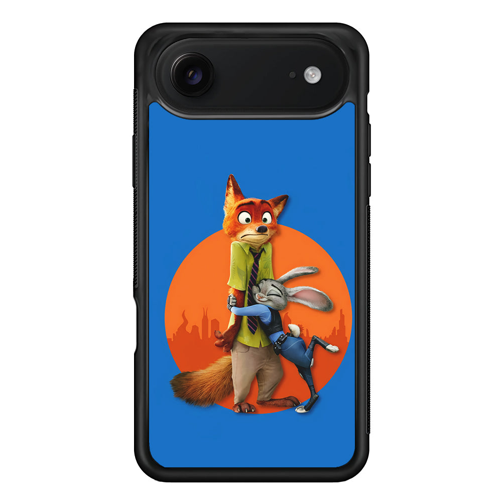 Zootopia Nick and Judy Hug iPhone 17 Air Case | Protective Case for iPhone 17 Air