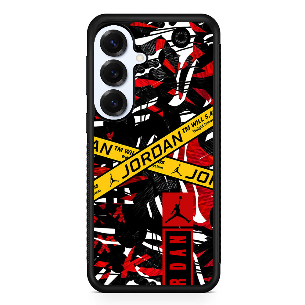 Air Jordan Abstract Camo Samsung Galaxy S25 Plus Case | Durable Samsung Galaxy S25 Plus Phone Case