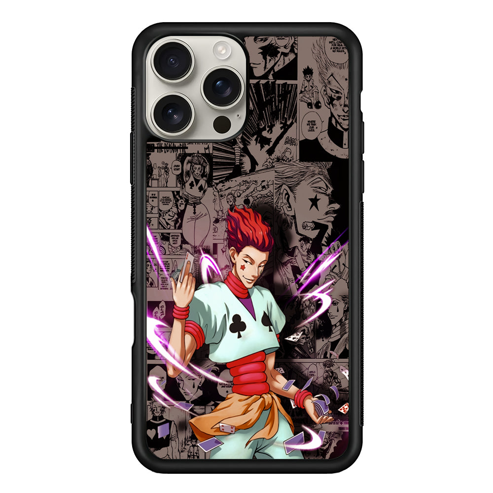 Hisoka Hunter x Hunter Comic iPhone 16 Pro Max Case | Stylish Protective Case for iPhone 16 Pro Max