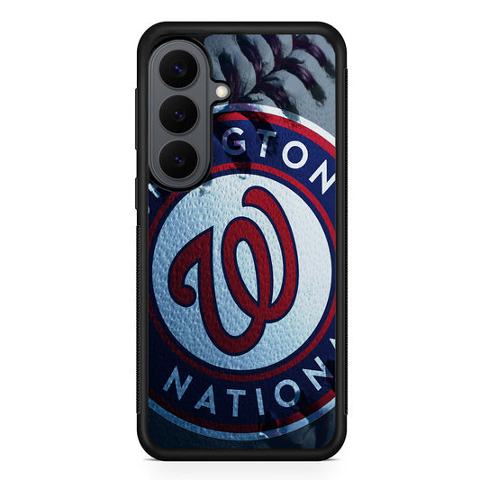 Washington Nationals Ball Samsung Galaxy S26 Plus Case | Slim Rubber Case for Samsung Galaxy S26 Plus