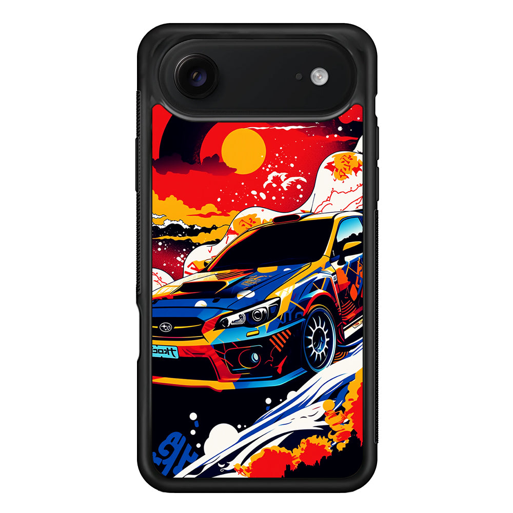 Japanese Retro Car Sunset iPhone 17 Air Case | Protective Case for iPhone 17 Air