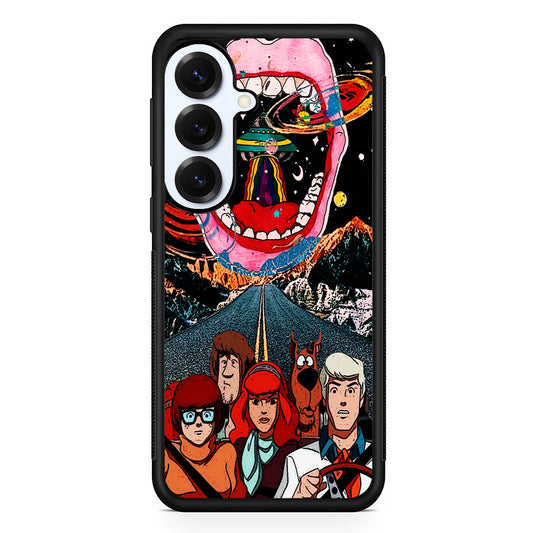 Scooby Doo Hippie Art Samsung Galaxy S25 Plus Case | Slim Rubber Cover for Samsung Galaxy S25 Plus
