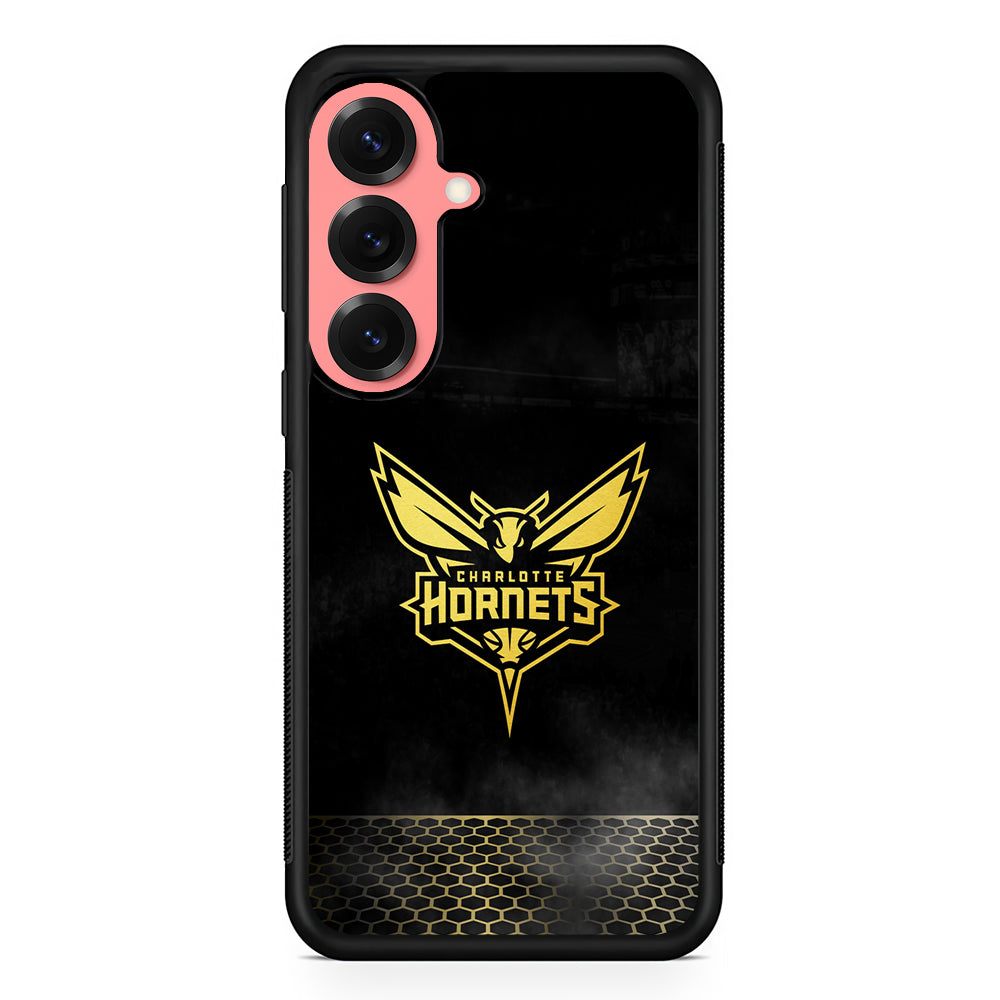 Charlotte Hornets Gold Samsung Galaxy S25 Case | Protective Case for Samsung Galaxy S25