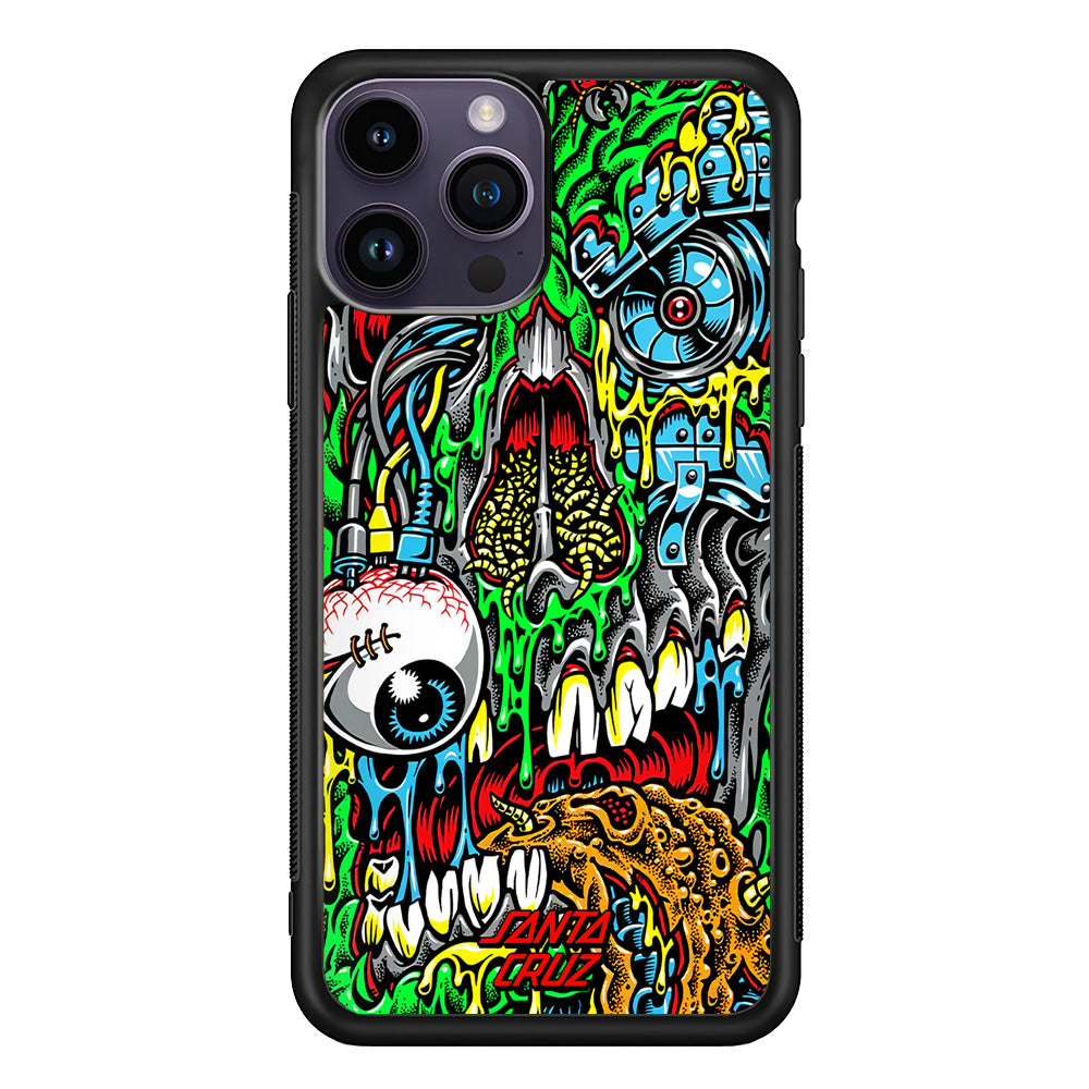 Santa Cruz Cyber Zombie iPhone 14 Pro Max Case | Slim Rubber Case for iPhone 14 Pro Max