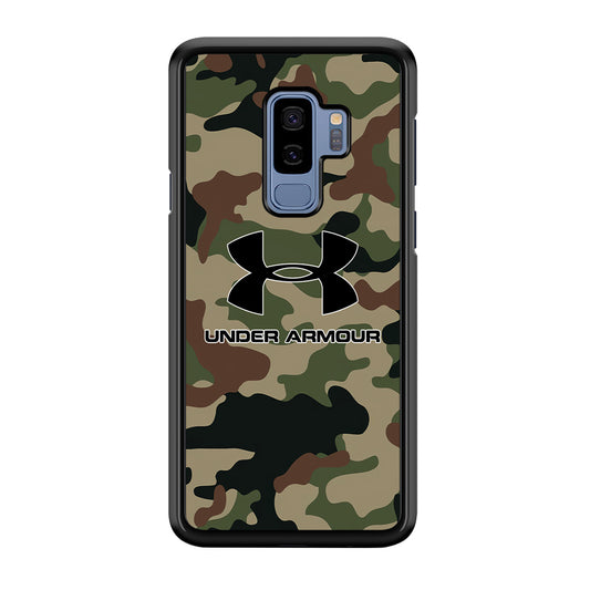Under Armour Green Camo Samsung Galaxy S9 Plus Case | Slim Rubber Case for Samsung Galaxy S9 Plus