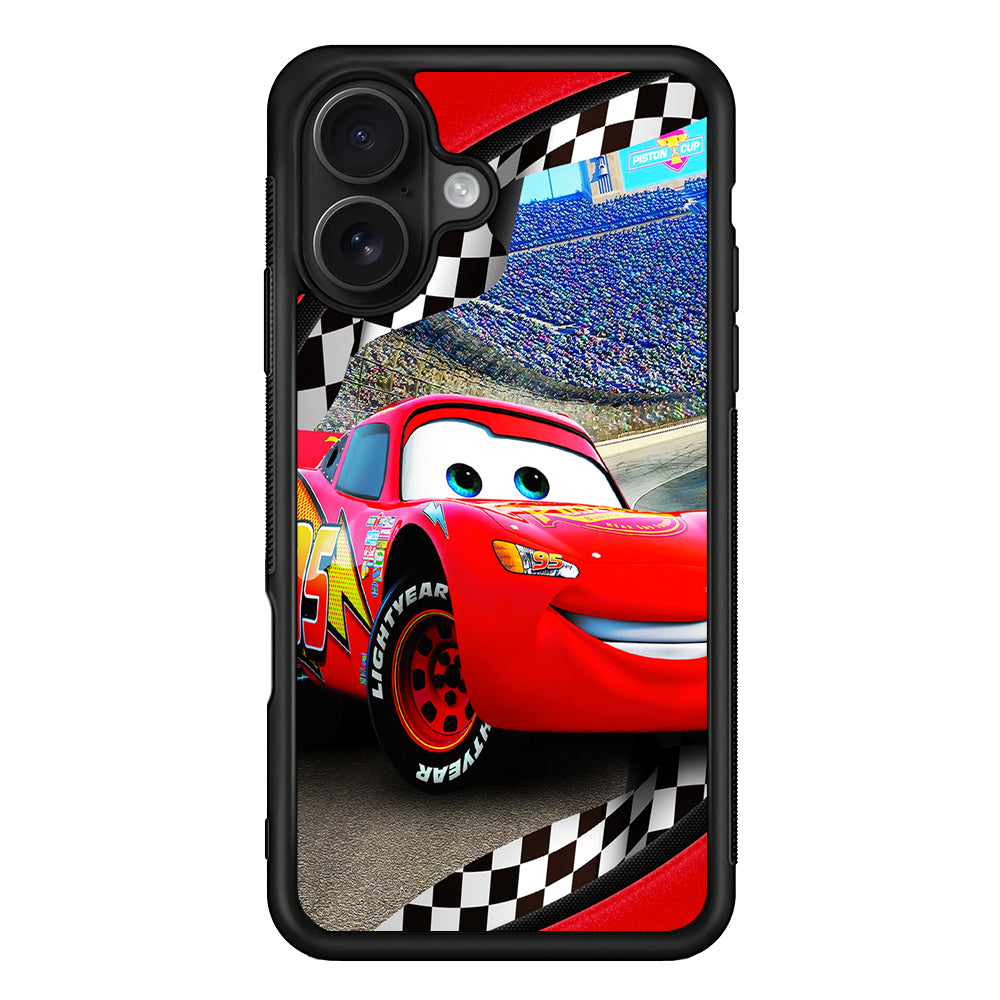 Lightning McQueen Pinata iPhone 16 Case - Oxvistore