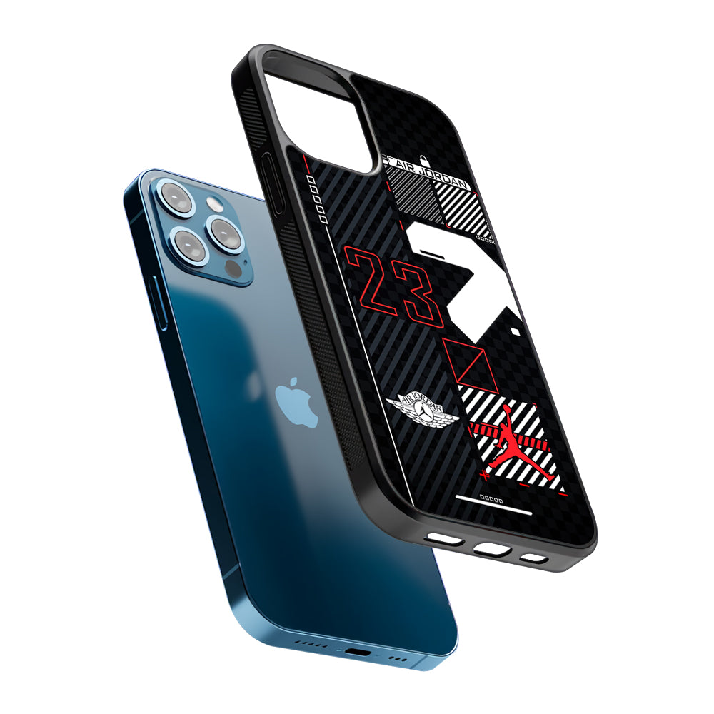Air Jordan Robot Dome 2D Rubber Phone Case | Slim Protective Phone Case
