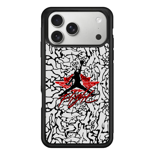 Air Jordan Endemic Patern iPhone 17 Pro Case | Slim Protective Case for iPhone 17 Pro