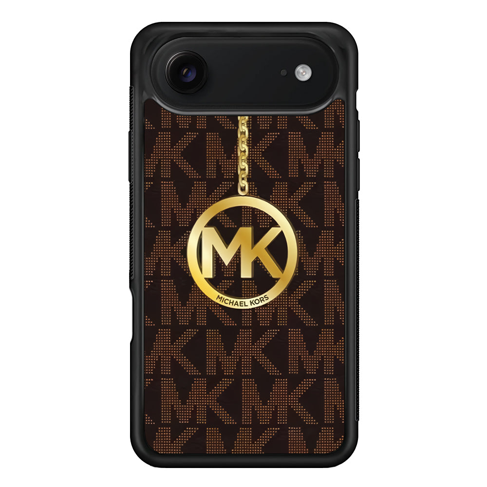 Michael Kors Brown Pattern iPhone 17 Air Case | Slim Rubber Case for iPhone 17 Air