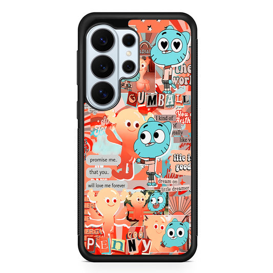 Gumball and Penny Aesthetic Samsung Galaxy S26 Ultra Case | Protective Phone Cover