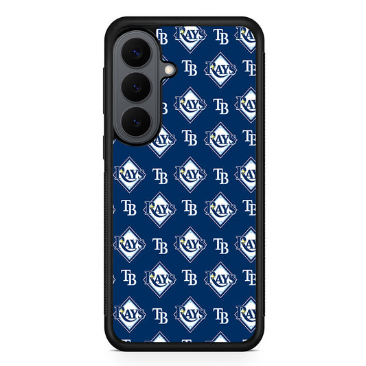 Tampa Bay Rays Pattern Samsung Galaxy S26 Plus Case | Slim Rubber Case for Samsung Galaxy S26 Plus