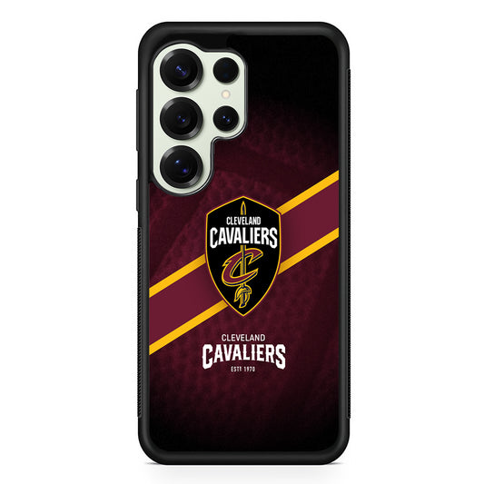 Cleveland Cavaliers Logo Samsung Galaxy S25 Ultra Case | Durable Rubber Case for Samsung Galaxy S25 Ultra