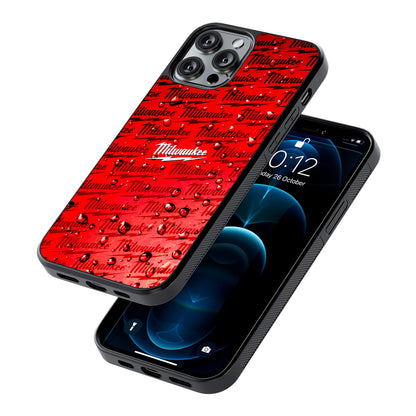 Milwaukee Tool Water Droplet 2D Rubber Phone Case | Durable Phone Case