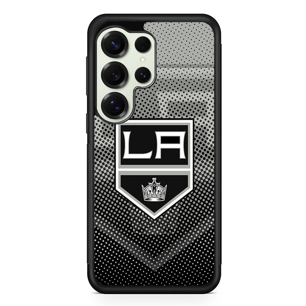 Los Angeles Kings Dot Samsung Galaxy S25 Ultra Case | Durable Rubber Case for Samsung Galaxy S25 Ultra