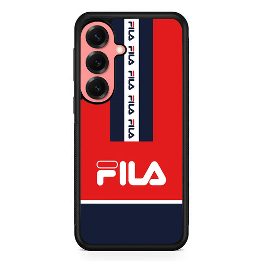 Fila Suit of Identity Samsung Galaxy S25 Case | Slim Rubber Case for Samsung Galaxy S25