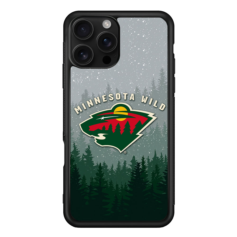 Minnesota Wild Logo iPhone 16 Pro Case | Durable Protective Case for iPhone 16 Pro