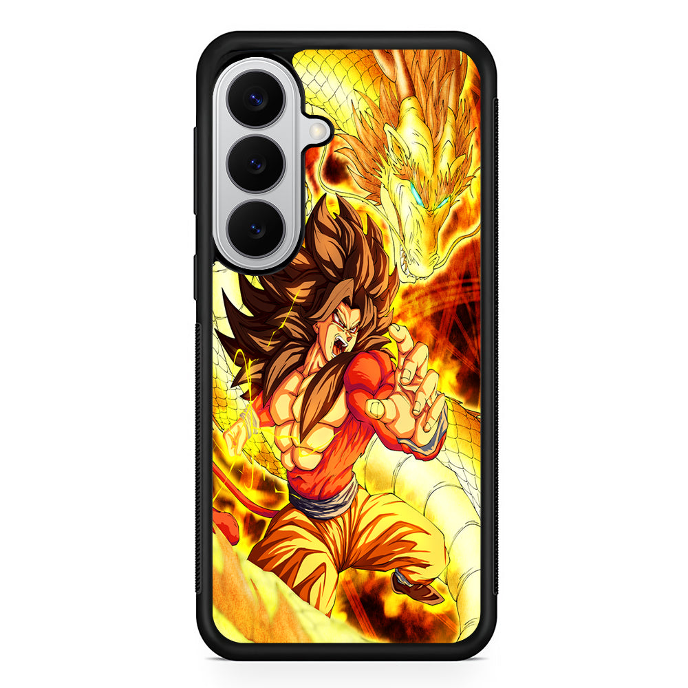Super Saiyan 4 Goku Dragon Samsung Galaxy S26 Case | Protective Rubber Cover