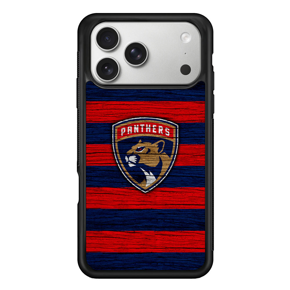 Florida Panthers Logo iPhone 17 Pro Case | Slim Rubber Case for iPhone 17 Pro