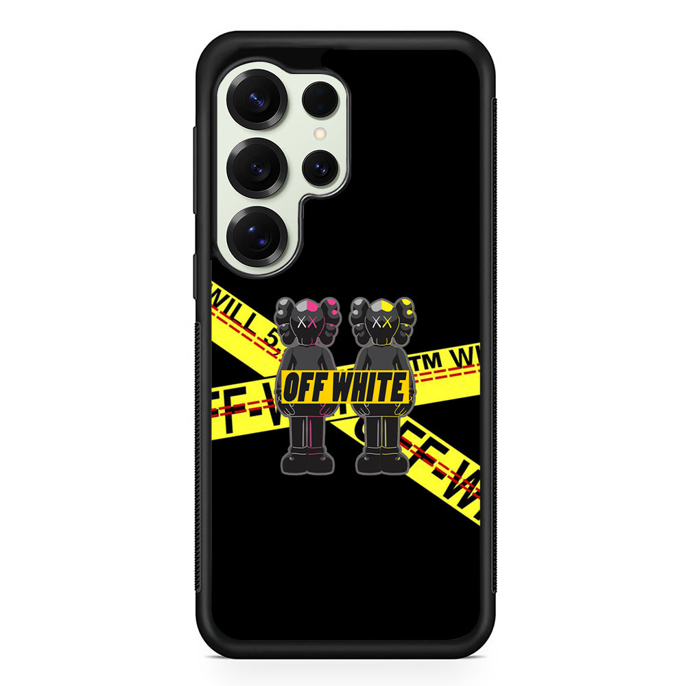 Kaws Twin Off White Samsung Galaxy S25 Ultra Case | Slim Rubber Case for Samsung Galaxy S25 Ultra