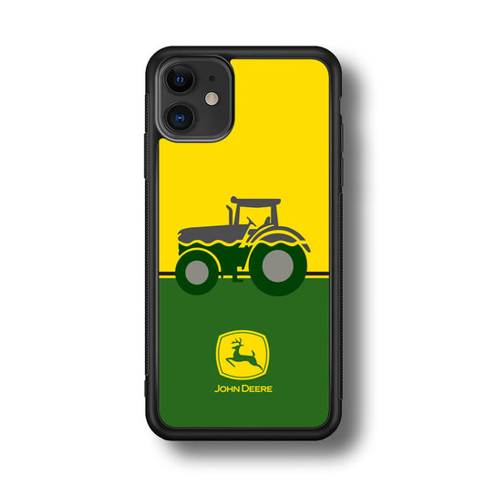 John Deere Yellow Sky iPhone 11 Case | Slim Rubber Case for iPhone 11