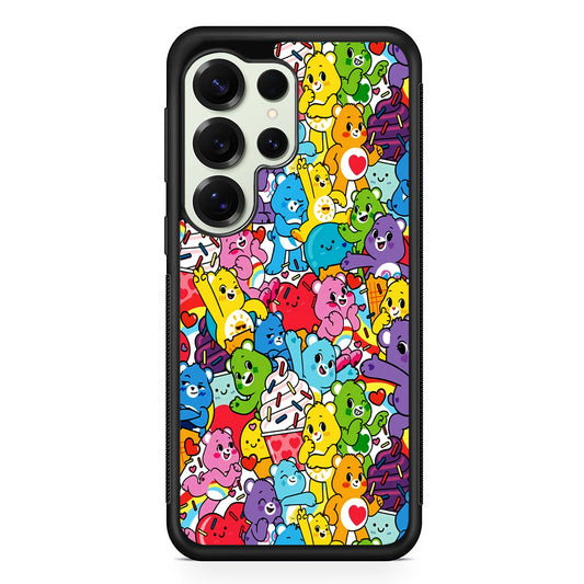 Care Bears Aesthetic Pattern Samsung Galaxy S25 Ultra Case | Durable Rubber Case for Samsung Galaxy S25 Ultra