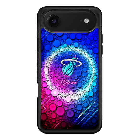Miami Heat Bubble iPhone 17 Air Case | Protective Case for iPhone 17 Air